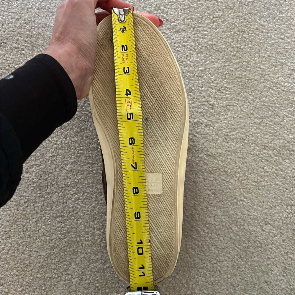 Gucci Men’s Monogram GG Slip-on Sneaker 7.5 - Picture 10 of 10